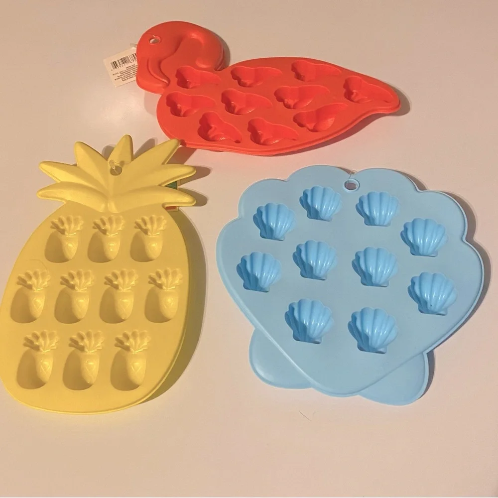 Summer Vibes Ice Tray, Set of 3